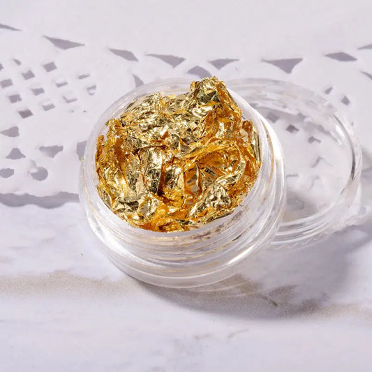 Feuille Ongles Ultra Fine Or Argent Style Japonais Tendance - BMYANY
