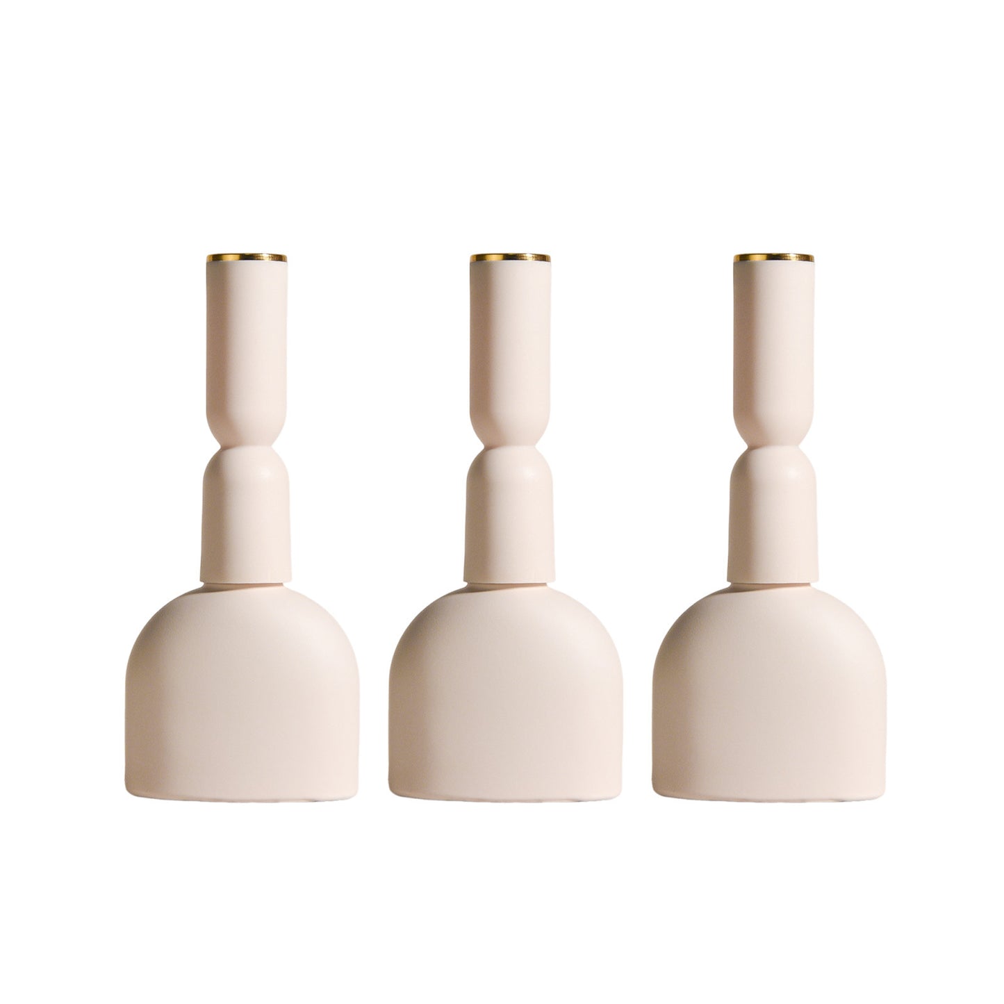 Flacon Vernis à Ongles Verre Opaque 13ml avec Pinceau Beige - BMYANY