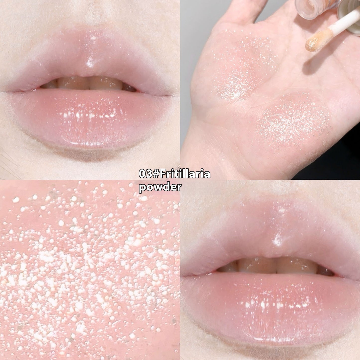 Gloss à Lèvres Hydratant Brillant - Effet Pailleté - BMYANY