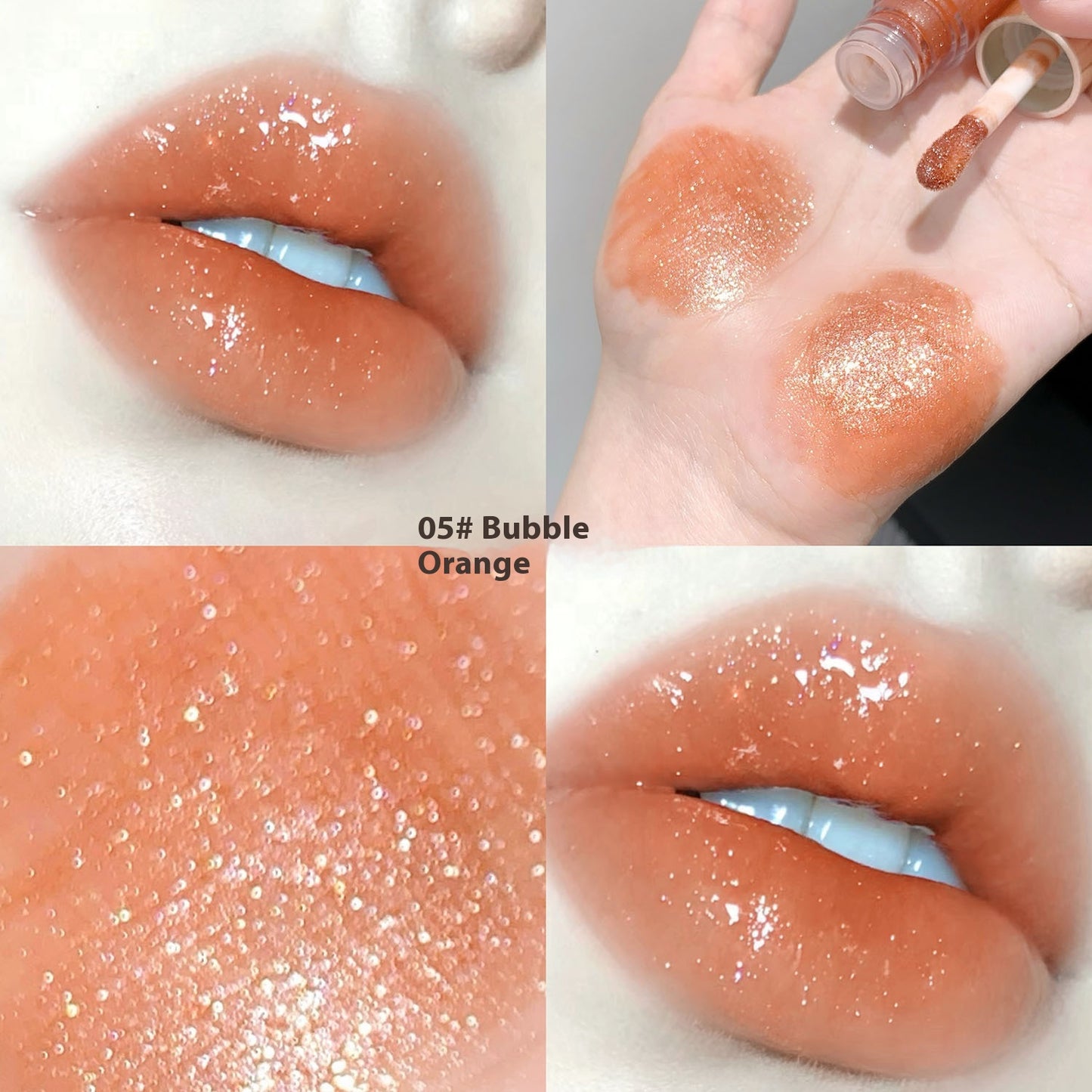 Gloss à Lèvres Hydratant Brillant - Effet Pailleté - BMYANY