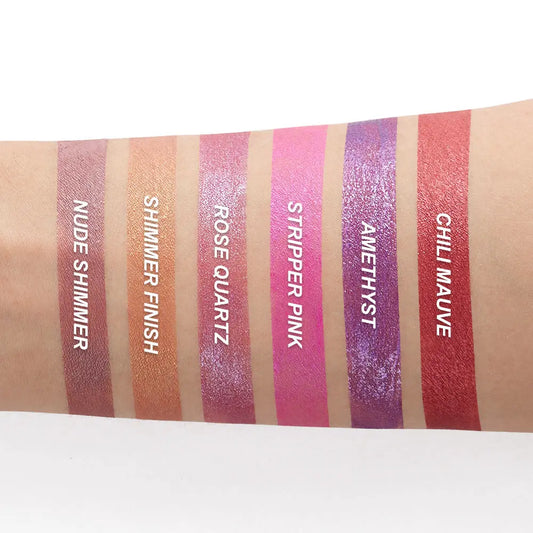 Gloss à Lèvres Métallique Waterproof - Effet Miroir Longue Tenue - BMYANY