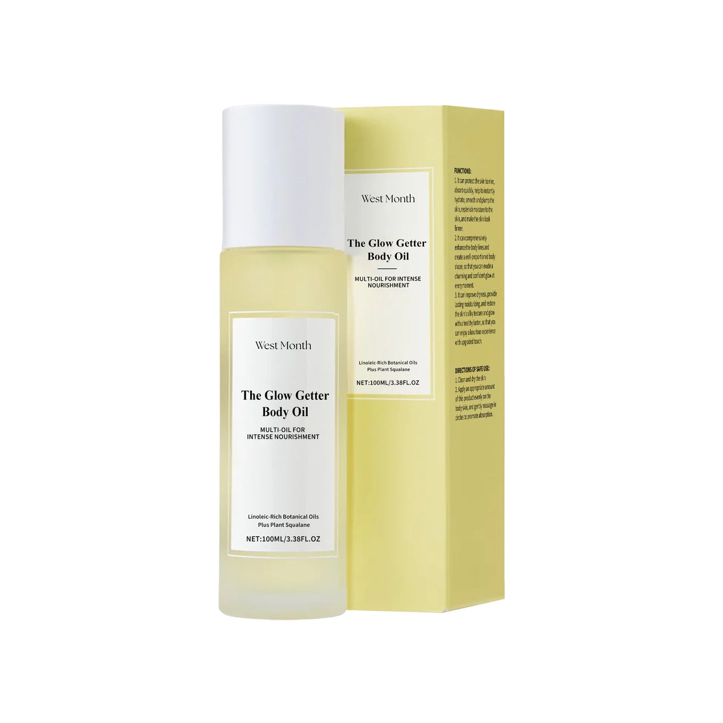 Huile de Massage Nourrissante et Raffermissante - Visage et Corps 100g - BMYANY