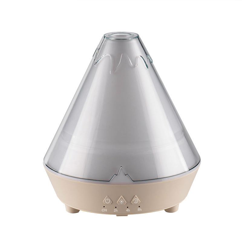 LED humidificateur Diffuseur d’Arômes Effet Flamme Volcan Humidificateur - BMYANY