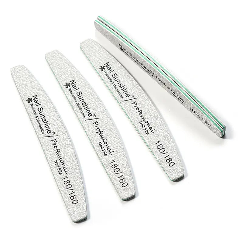 Lime à Ongles Demi-Lune Grise Lavable Haut de Gamme - BMYANY