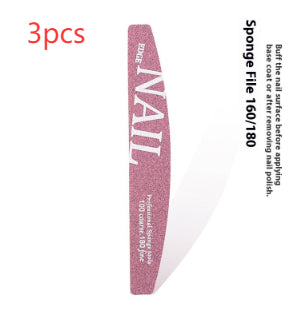 Lime à Ongles Manucure Double Face Polissage Professionnel - BMYANY