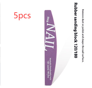 Lime à Ongles Manucure Double Face Polissage Professionnel - BMYANY