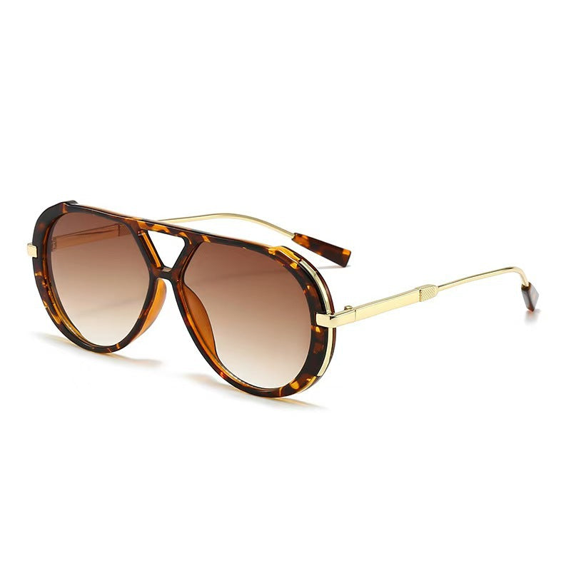 Lunettes de Soleil Femme Grande Monture Polyvalentes - BMYANY