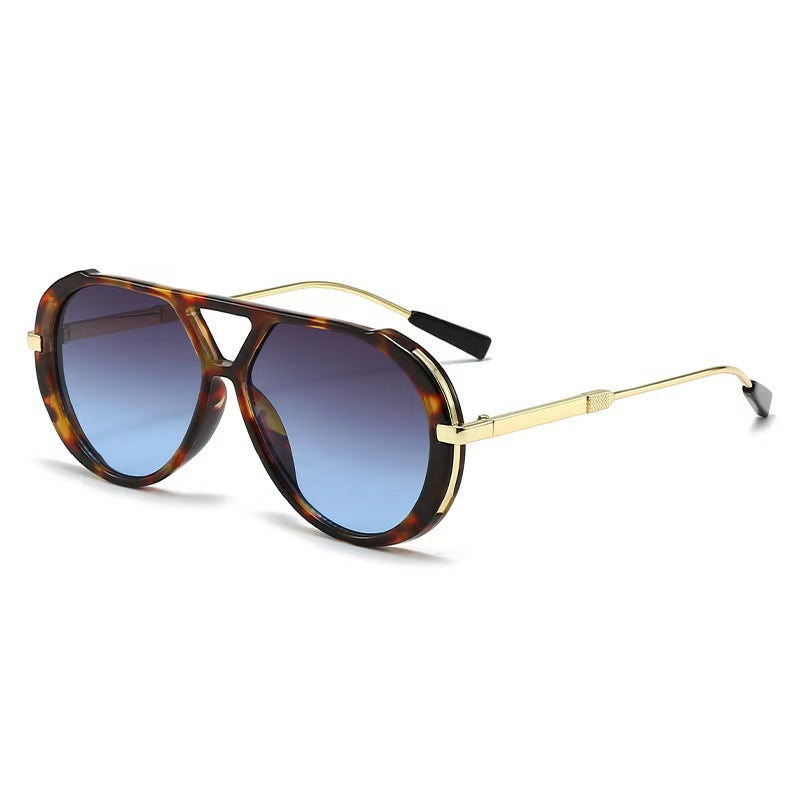 Lunettes de Soleil Femme Grande Monture Polyvalentes - BMYANY
