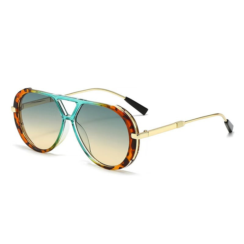 Lunettes de Soleil Femme Grande Monture Polyvalentes - BMYANY