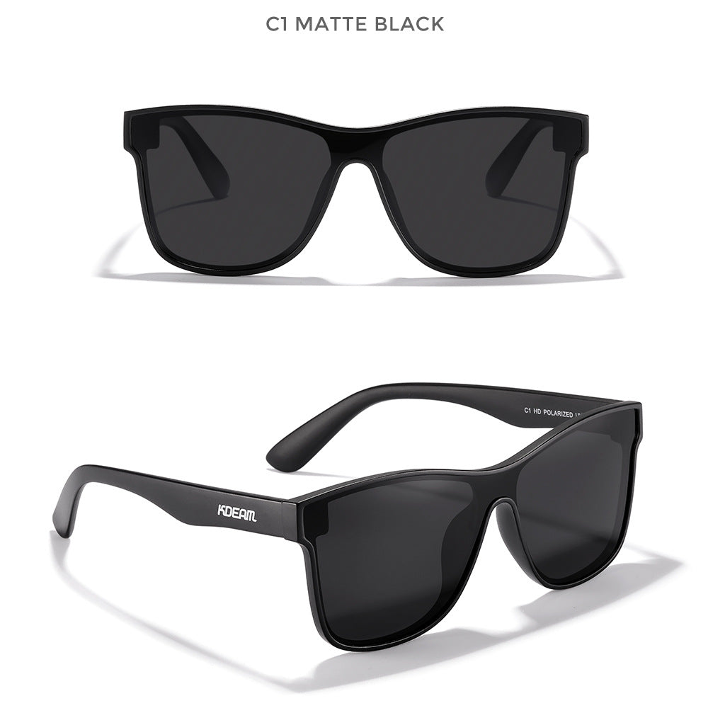 Lunettes de Soleil Polarisées HD Sport Monobloc - BMYANY