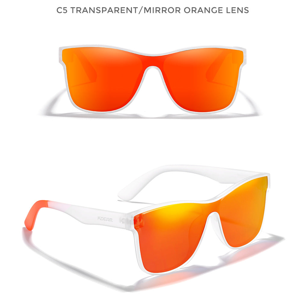 Lunettes de Soleil Polarisées HD Sport Monobloc - BMYANY