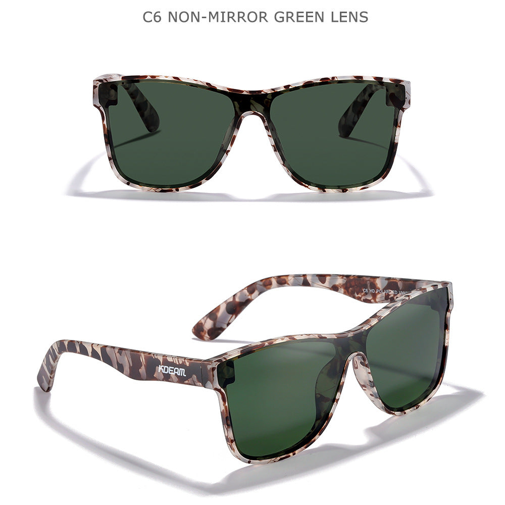Lunettes de Soleil Polarisées HD Sport Monobloc - BMYANY