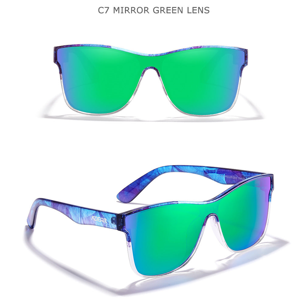 Lunettes de Soleil Polarisées HD Sport Monobloc - BMYANY