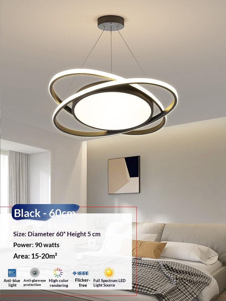 The Restaurant's Chandelier Is Simple And Modern - BMYANY