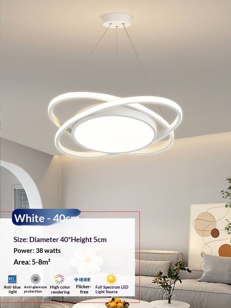 The Restaurant's Chandelier Is Simple And Modern - BMYANY