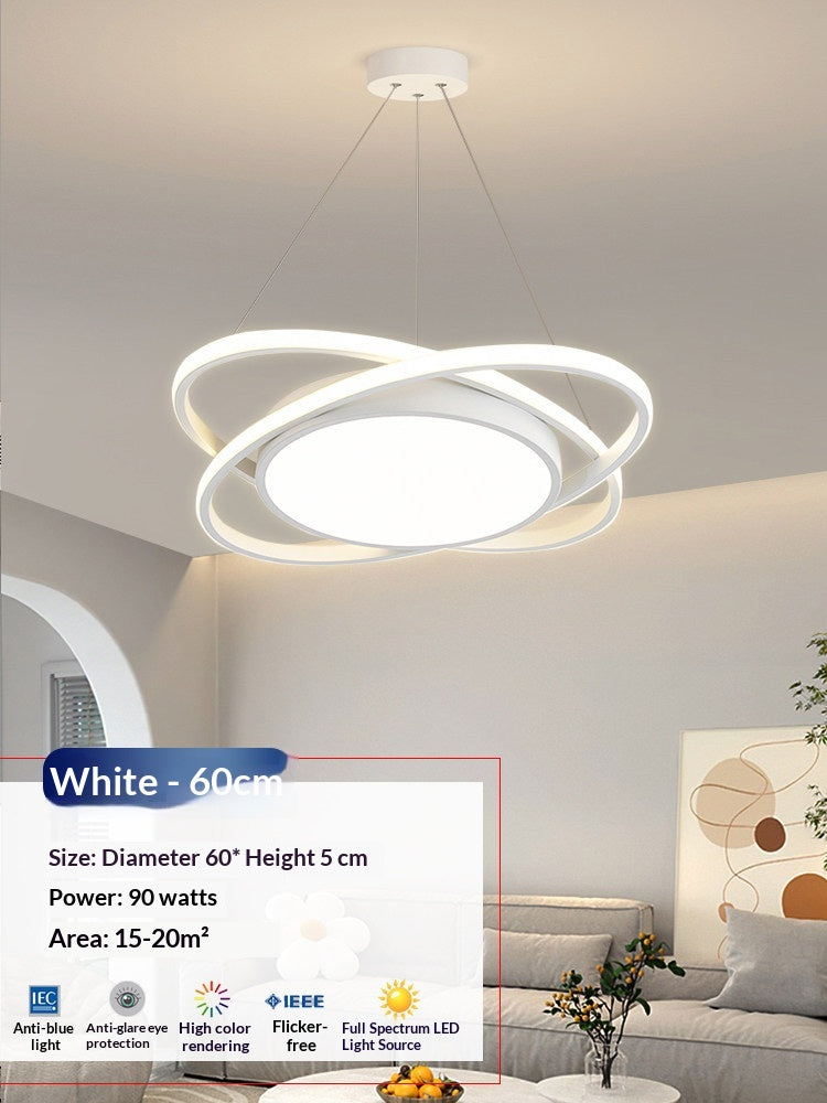 The Restaurant's Chandelier Is Simple And Modern - BMYANY