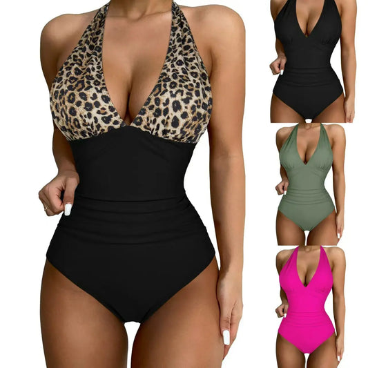Maillot de Bain Femme Halter Dos Nu - Effet Amincissant Vacances - BMYANY