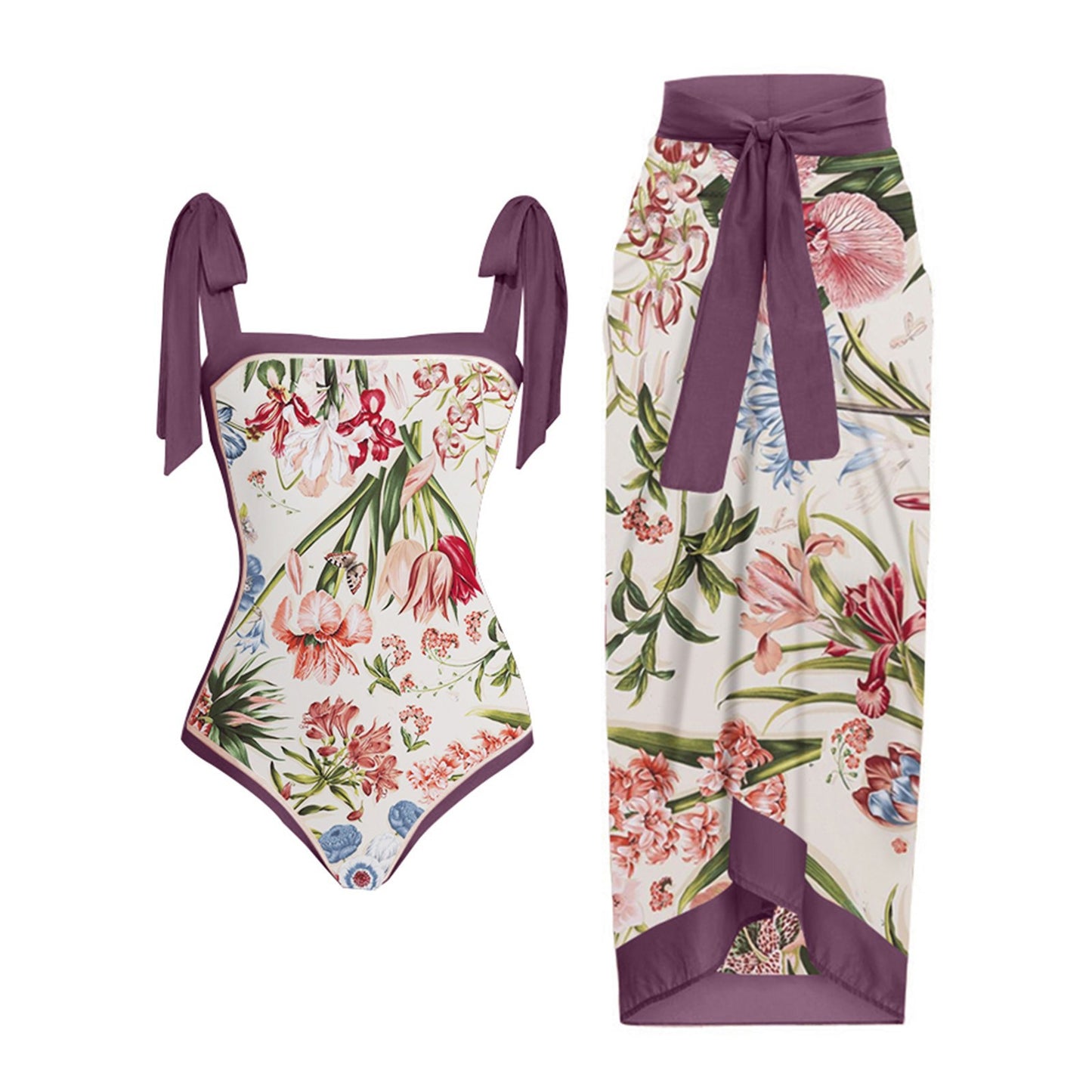 Maillot de Bain Une Pièce Imprimé pour Femme - BMYANY