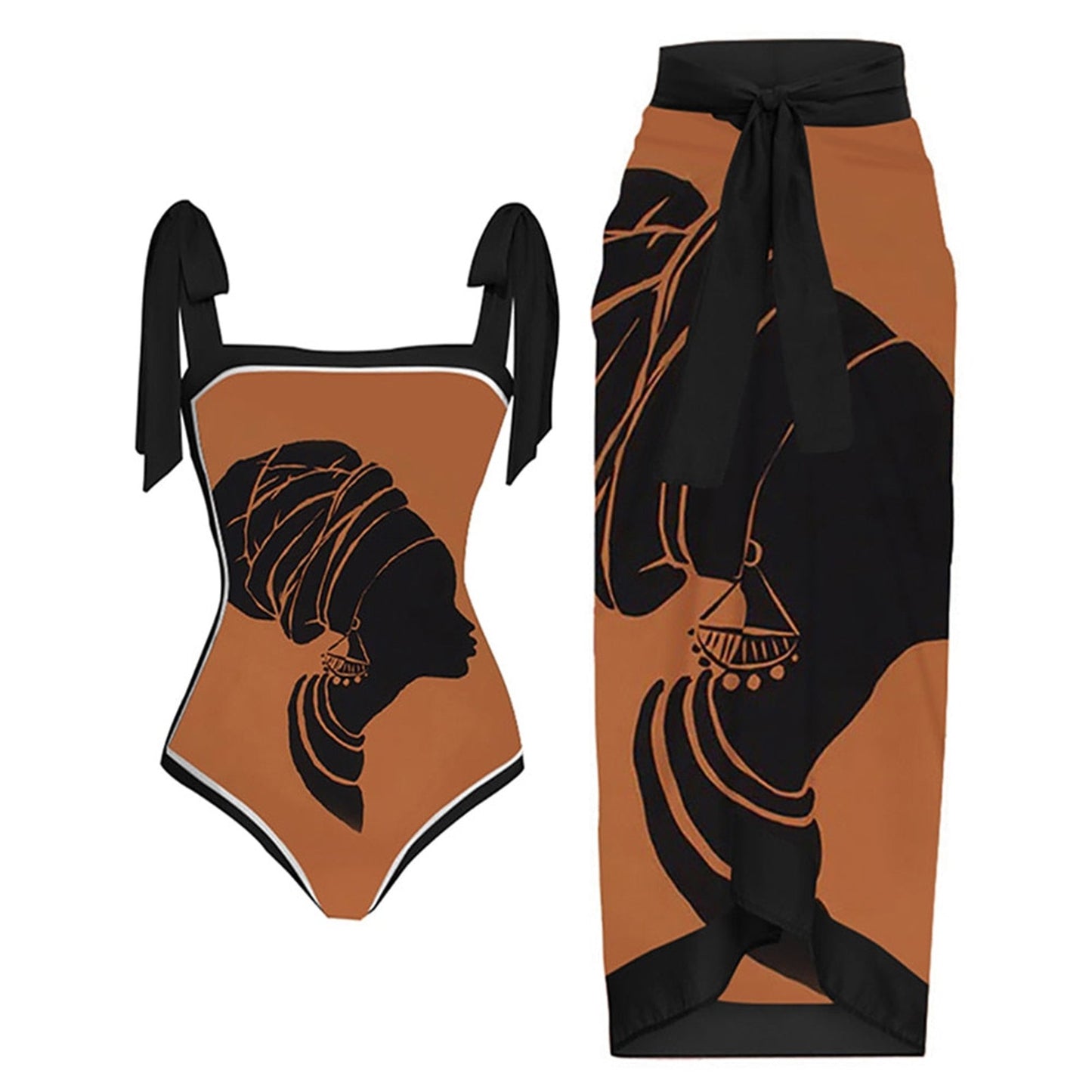 Maillot de Bain Une Pièce Imprimé pour Femme - BMYANY