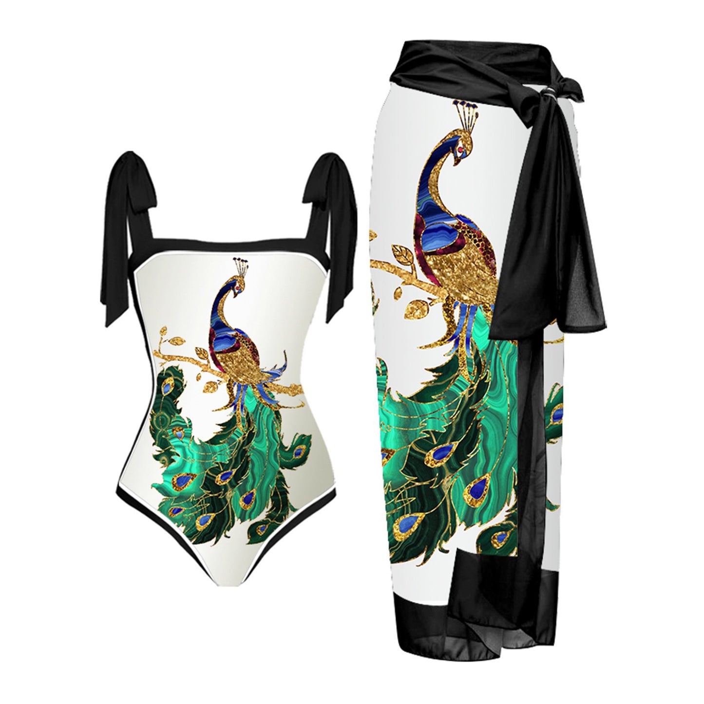 Maillot de Bain Une Pièce Imprimé pour Femme - BMYANY