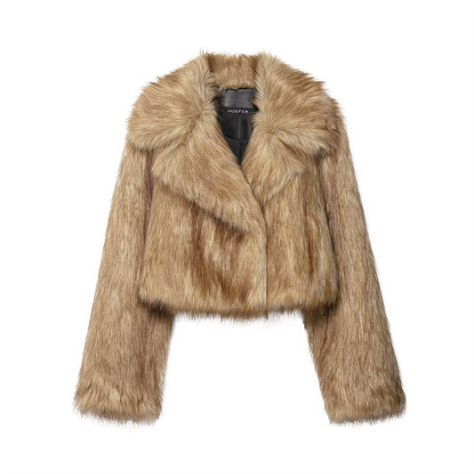 Manteau Court Femme Fourrure Synthétique - BMYANY