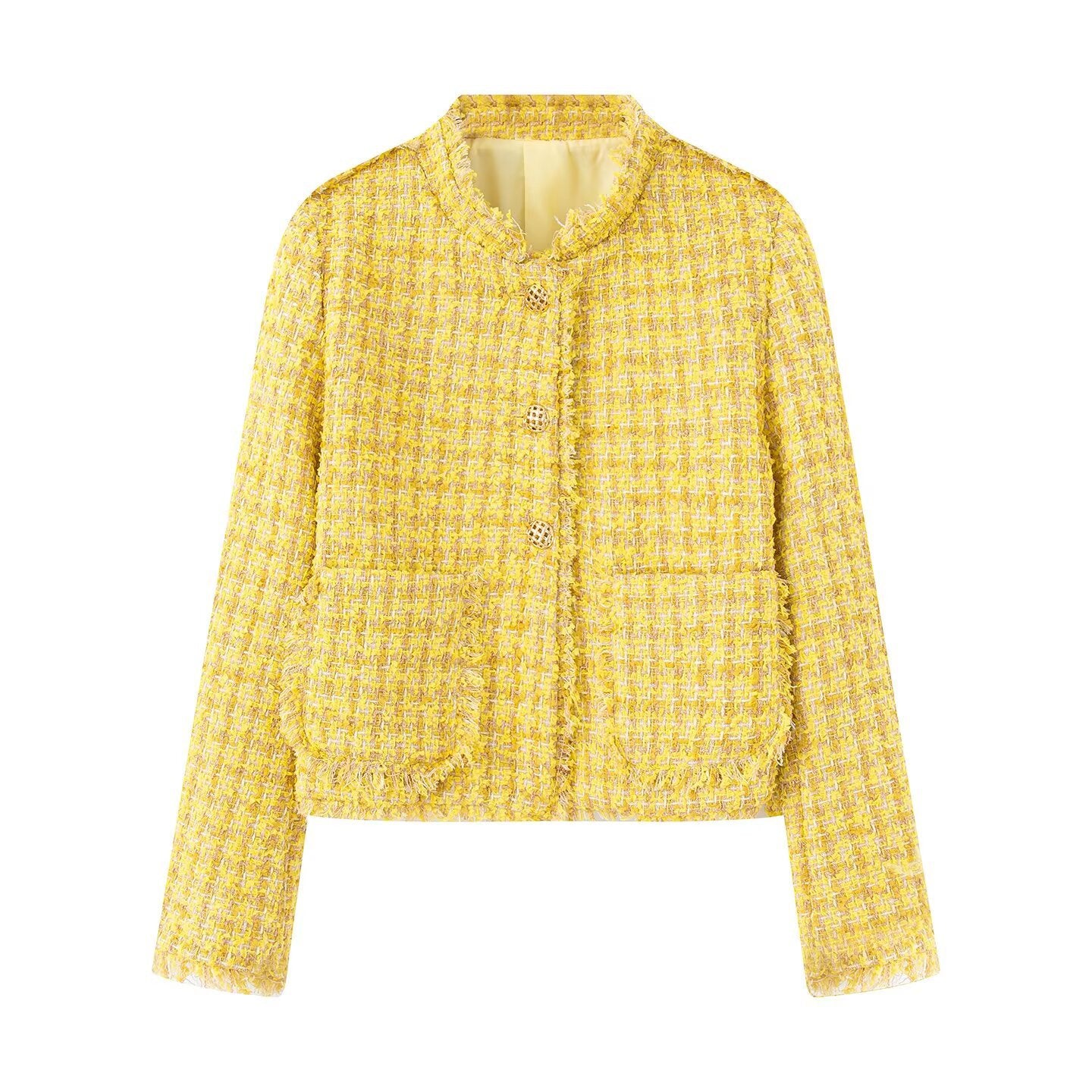 Manteau Femme Élégant à Franges Haut de Gamme - BMYANY