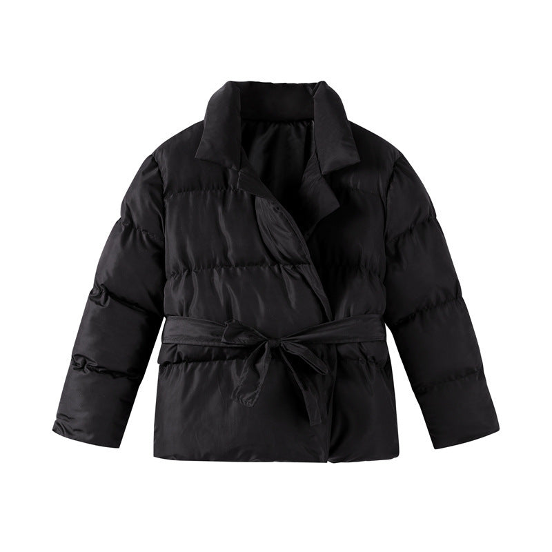 Manteau portefeuille Femme Lacets - taille cintrée col revers - BMYANY