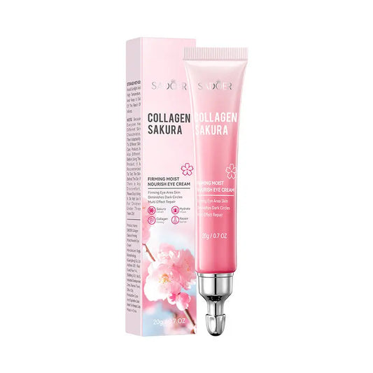 Moisturizing Elastic And Tender Eye Cherry Blossom Collagen Eye Cream - BMYANY