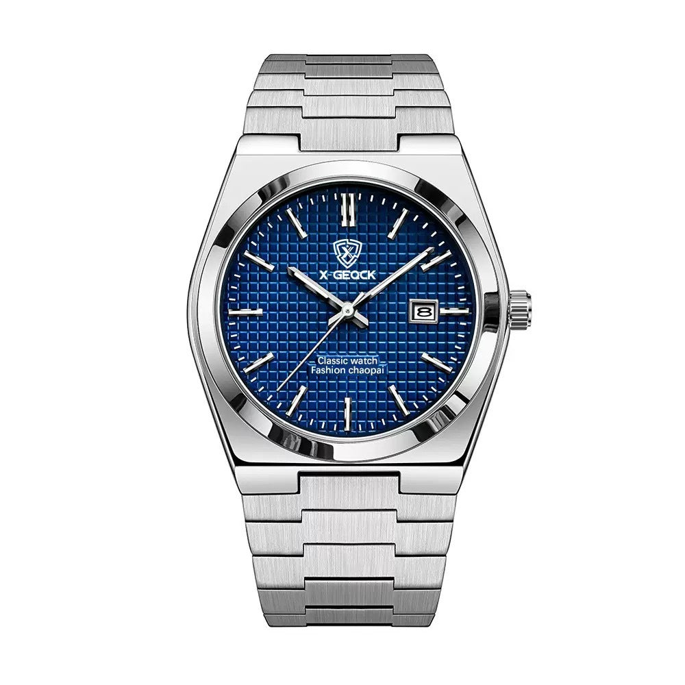 Montre Homme Quartz Suisse Fermoir Papillon - BMYANY