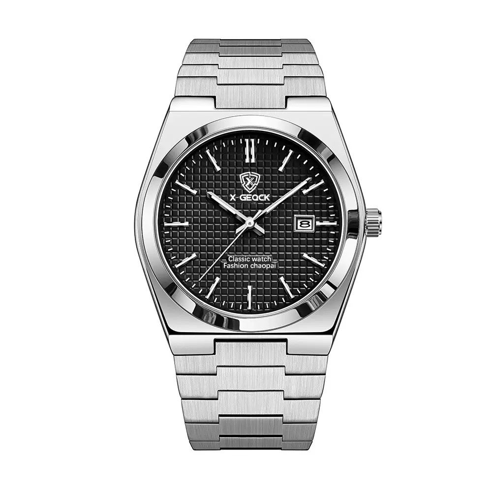 Montre Homme Quartz Suisse Fermoir Papillon - BMYANY
