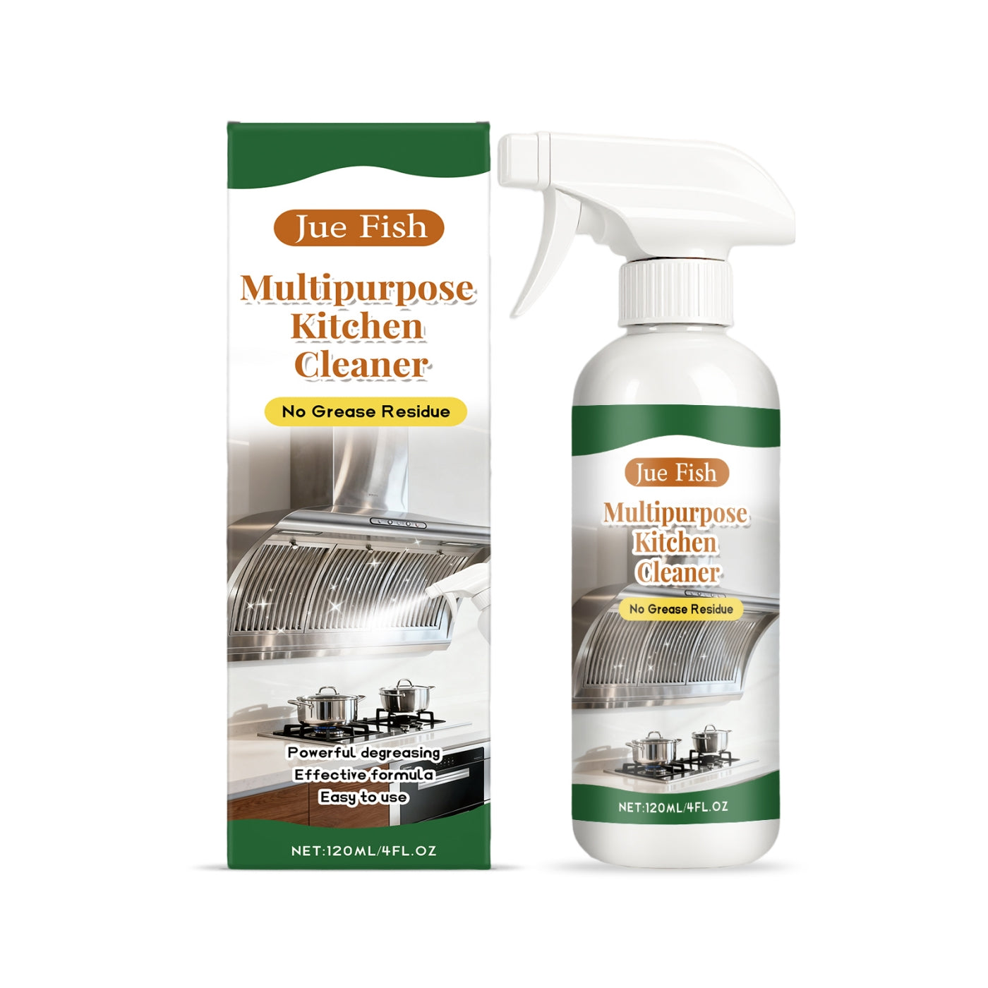 Nettoyant Dégraissant pour Cuisine - Kitchen Oil Cleaner - BMYANY