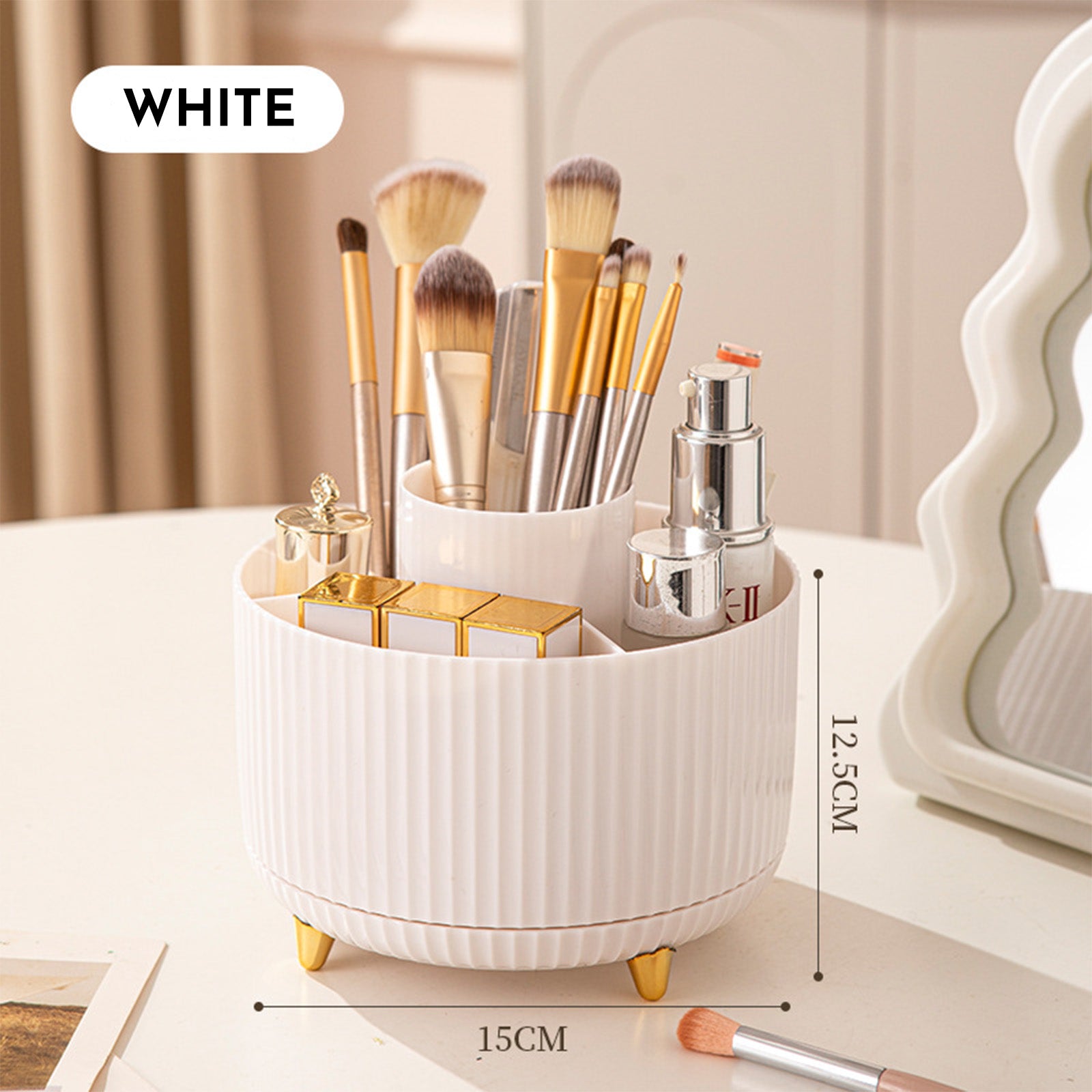 Organisateur Rotatif 360° pour Pinceaux Maquillage - BMYANY