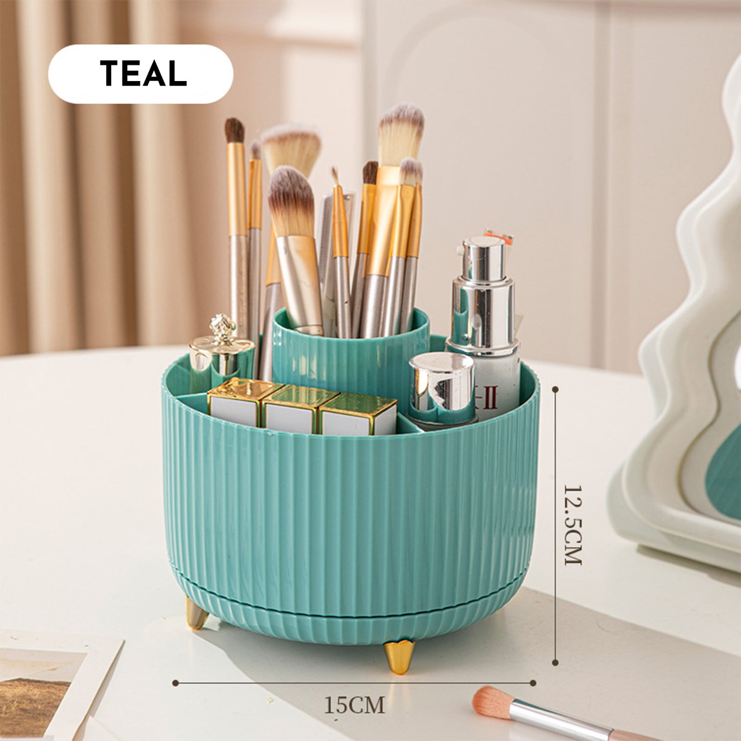 Organisateur Rotatif 360° pour Pinceaux Maquillage - BMYANY
