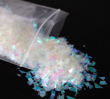Paillettes Ongles Holographiques AB Irrégulières  Art DIY - BMYANY