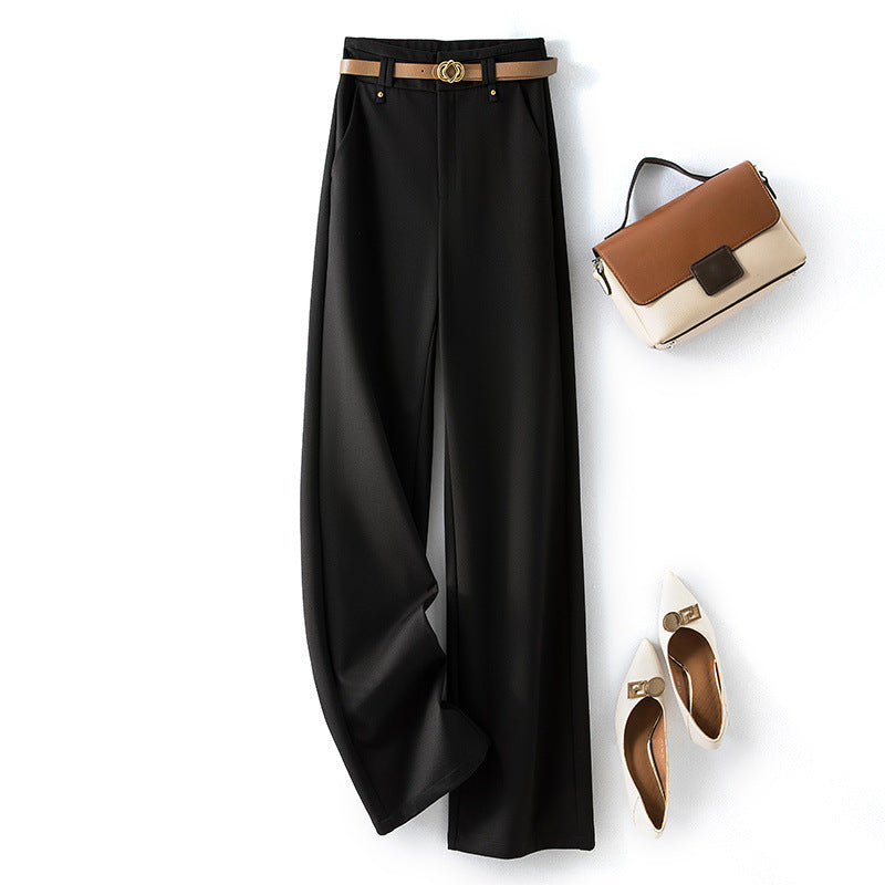 Pantalon Large Droit Femme Automne - Coupe Décontractée - BMYANY