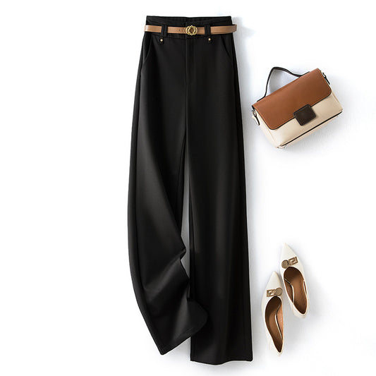 Pantalon Large Droit Femme Automne - Coupe Décontractée - BMYANY