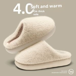 Pantoufles d’hiver doublées Coton - Antidérapantes Homme Femme - BMYANY