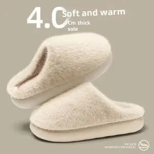 Pantoufles d’hiver doublées Coton - Antidérapantes Homme Femme - BMYANY