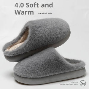 Pantoufles d’hiver doublées Coton - Antidérapantes Homme Femme - BMYANY