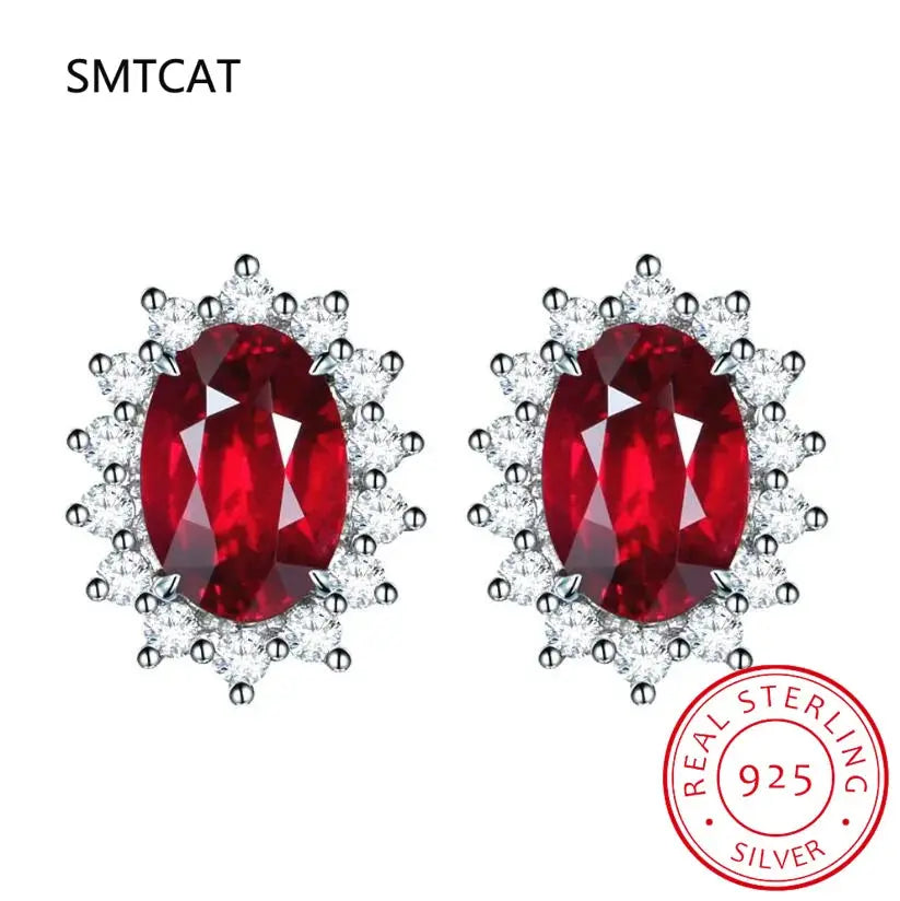 Parure boucles d'oreilles, bague, collier argent 952 pour femmes - BMYANY