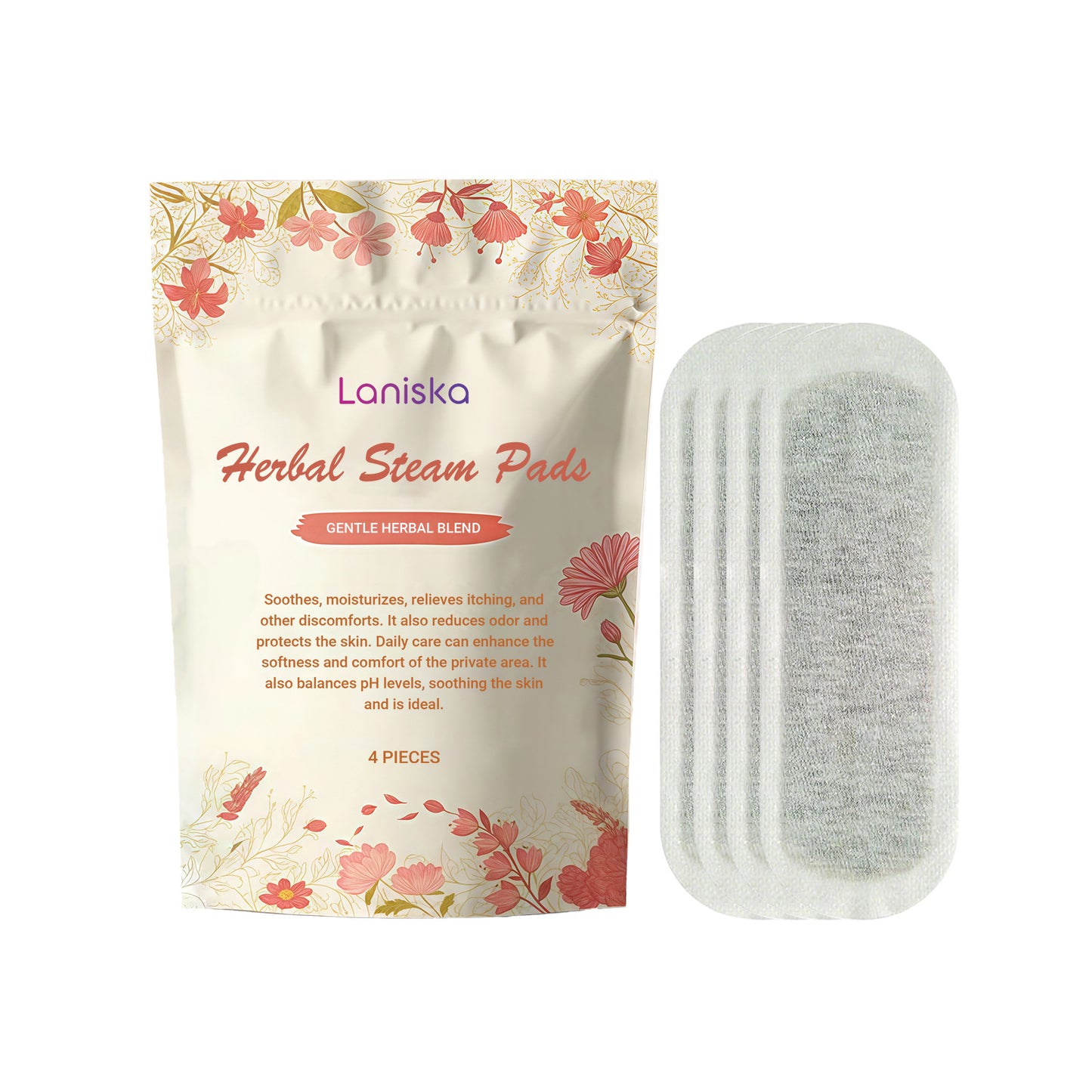 Patchs Adhésifs Soin Femme Ingrédients Doux - Boîte de 4 - BMYANY