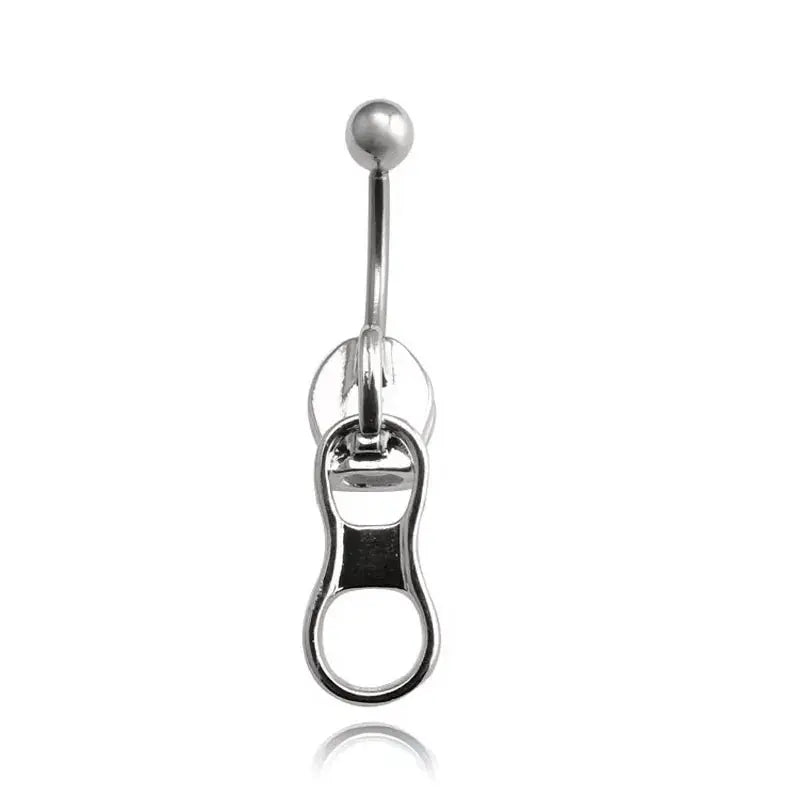 Piercing Nombril Septum Titane Zircon Œil du Diable Croix - Bijoux Corps Femme - BMYANY