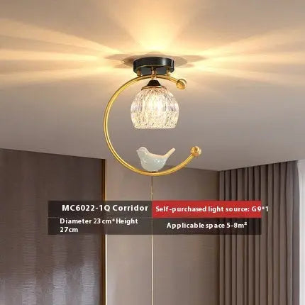 Plafonnier Luxe Cuivre - BMYANY