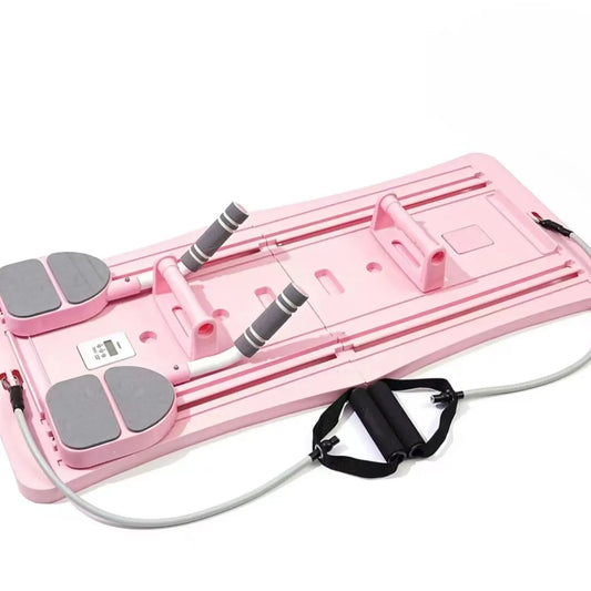 Planche Fitness Abdominaux 4-en-1 Pliable Rebond Automatique - BMYANY