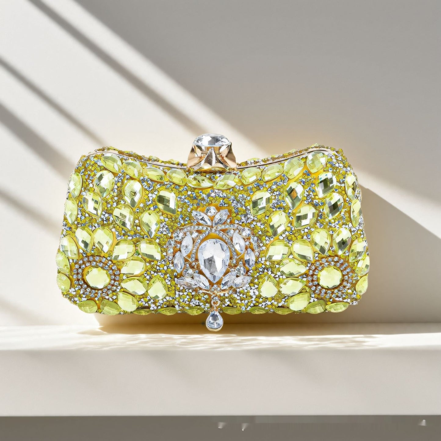 Pochette de Soirée Strass Diamants Dîner Cocktail Réception - BMYANY
