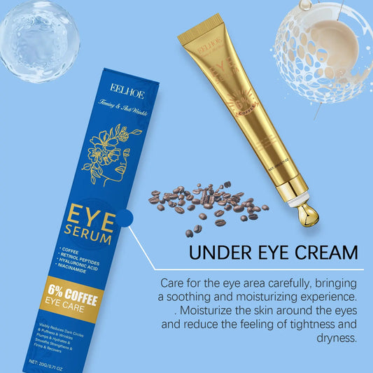 Pochette hydratante pour les yeux au rétinol lissant et anti-rides - BMYANY
