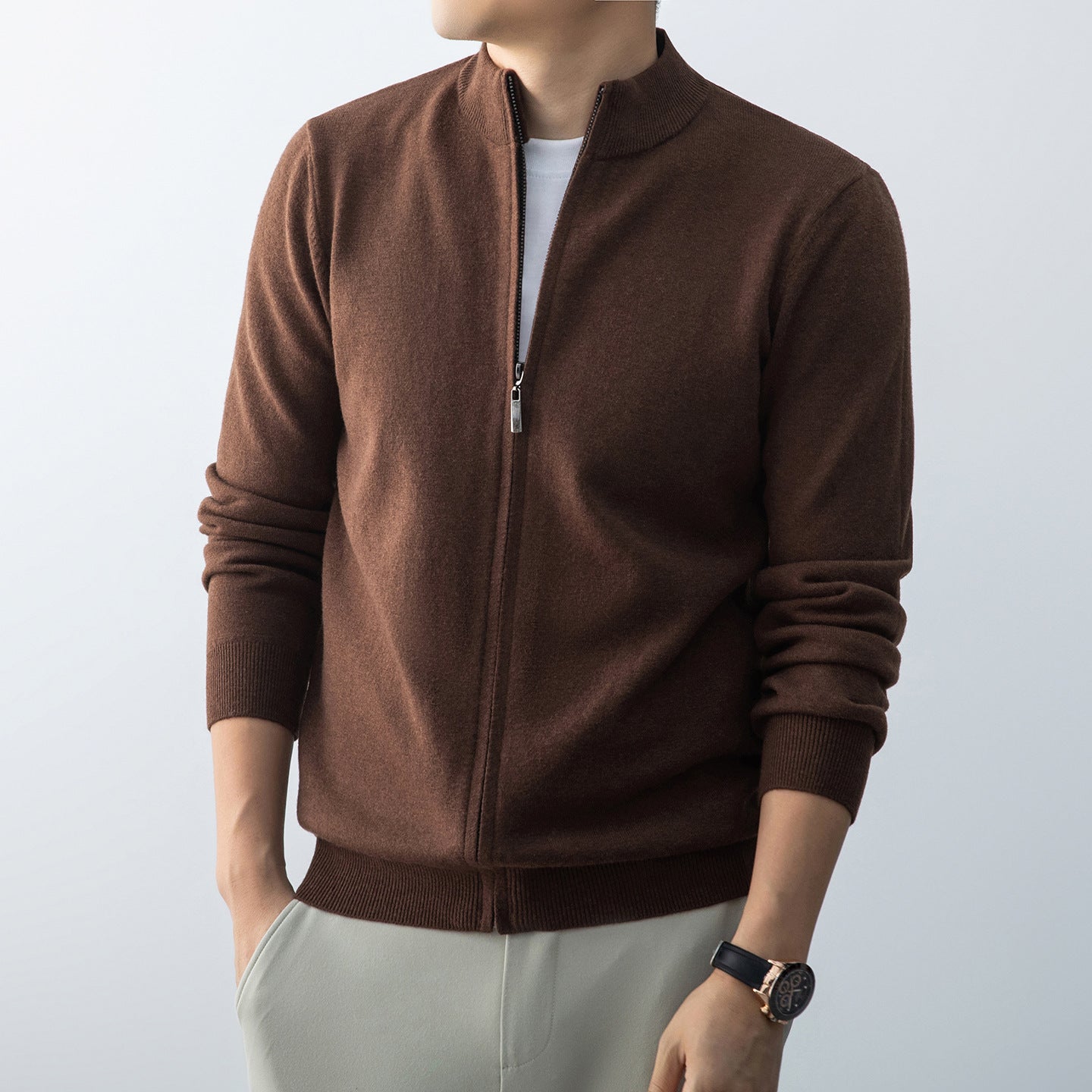 Pull Homme Col Montant - Style Décontracté Élégant - BMYANY