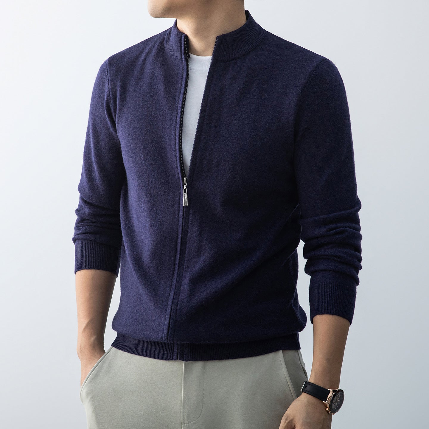 Pull Homme Col Montant - Style Décontracté Élégant - BMYANY