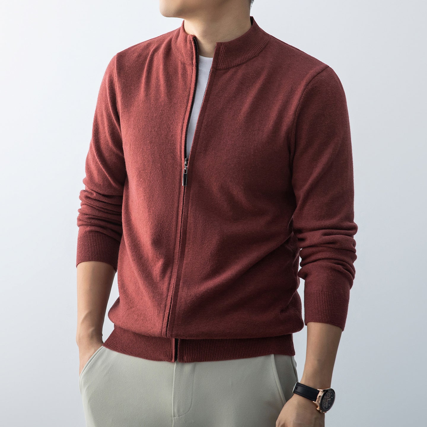 Pull Homme Col Montant - Style Décontracté Élégant - BMYANY