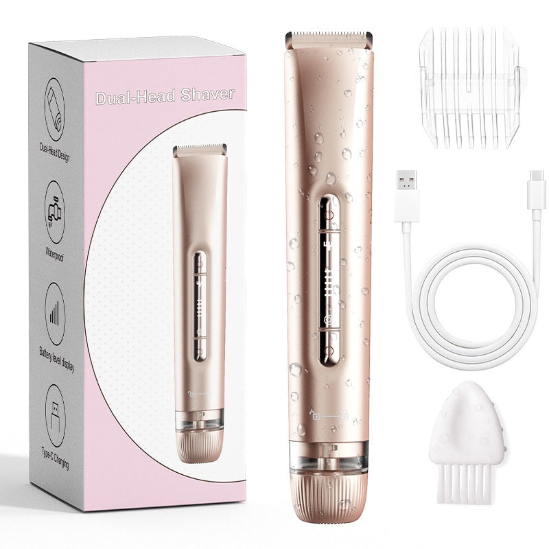 Rasoir Épilation Femme Double Tête - Zone Intime Bikini Sécurisé - BMYANY